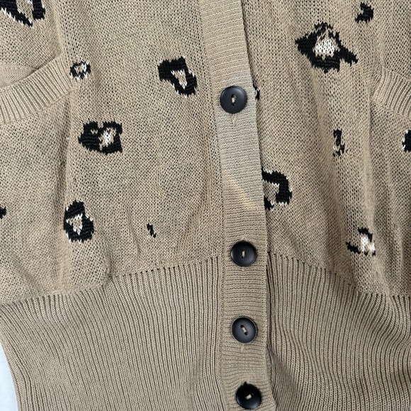 Escada by Margaretha Ley Vintage Animal‎ Print Cardigan Sweater - Picture 9 of 11